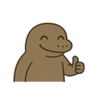 おっとりコモドドラゴン@SFW（個別スタンプ：12）