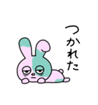 やる気のないゾンビうさぎちゃん（個別スタンプ：6）