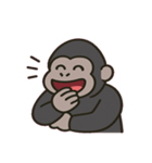 ゆるマッチョゴリラ@SFW（個別スタンプ：1）