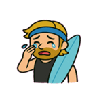 アツいサーファーの日常@SFW（個別スタンプ：7）