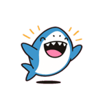 おちゃめサメのまいにち@SFW（個別スタンプ：1）