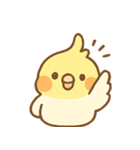 ゆるかわオカメインコちゃん（個別スタンプ：3）