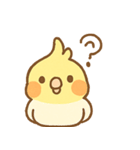 ゆるかわオカメインコちゃん（個別スタンプ：4）