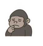 やさしいゴリラの日常@SFW（個別スタンプ：8）