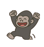 やさしいゴリラの日常@SFW（個別スタンプ：9）