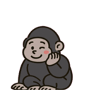 やさしいゴリラの日常@SFW（個別スタンプ：13）