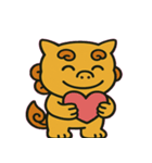 ゆるシーサーの日常@SFW（個別スタンプ：4）