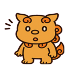 おっとりシーサーのまいにち@SFW（個別スタンプ：14）