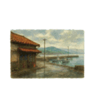 日本の街角スケッチ 昭和の風景 3（個別スタンプ：12）