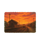 日本の街角スケッチ 昭和の風景 3（個別スタンプ：15）