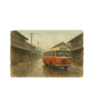 日本の街角スケッチ 昭和の風景 3（個別スタンプ：16）