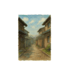 日本の街角スケッチ 昭和の風景 3（個別スタンプ：21）