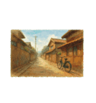 日本の街角スケッチ 昭和の風景 3（個別スタンプ：22）