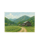 日本の街角スケッチ 昭和の風景 3（個別スタンプ：28）