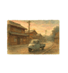 日本の街角スケッチ 昭和の風景 3（個別スタンプ：31）