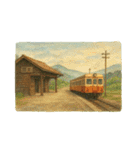 日本の街角スケッチ 昭和の風景 3（個別スタンプ：32）