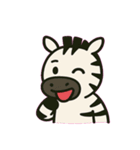 ハッピーシマウマの日常@SFW（個別スタンプ：1）