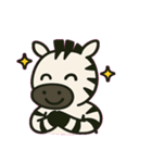 ハッピーシマウマの日常@SFW（個別スタンプ：2）