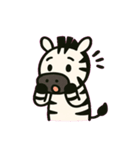 ハッピーシマウマの日常@SFW（個別スタンプ：8）