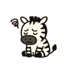 ハッピーシマウマの日常@SFW（個別スタンプ：9）