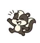 くさいけどキュートなスカンク@SFW（個別スタンプ：1）