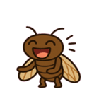 ないてるだけのセミくん@SFW（個別スタンプ：6）