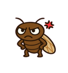 ないてるだけのセミくん@SFW（個別スタンプ：7）