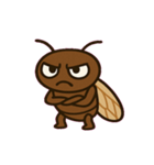 ないてるだけのセミくん@SFW（個別スタンプ：10）