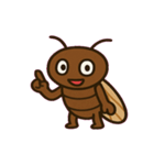 ないてるだけのセミくん@SFW（個別スタンプ：12）