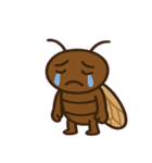 ないてるだけのセミくん@SFW（個別スタンプ：14）