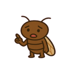 ないてるだけのセミくん@SFW（個別スタンプ：15）