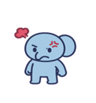 ちびゾウのごきげん日和@SFW（個別スタンプ：2）