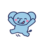 ちびゾウのごきげん日和@SFW（個別スタンプ：5）