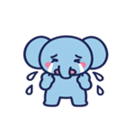 ちびゾウのごきげん日和@SFW（個別スタンプ：7）