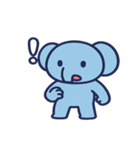 ちびゾウのごきげん日和@SFW（個別スタンプ：11）