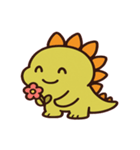 てくてくステゴくんの日常@SFW（個別スタンプ：4）