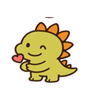 てくてくステゴくんの日常@SFW（個別スタンプ：7）