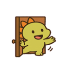 てくてくステゴくんの日常@SFW（個別スタンプ：13）