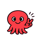 ゆらゆらタコさんのゆる時間@SFW（個別スタンプ：4）