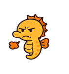 ちびタツノのぷかぷか日常@SFW（個別スタンプ：3）