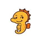 ちびタツノのぷかぷか日常@SFW（個別スタンプ：6）