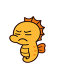 ちびタツノのぷかぷか日常@SFW（個別スタンプ：14）