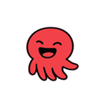 ハチマキタコのきもち便り@SFW（個別スタンプ：1）
