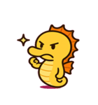 ふわふわタツノオトシゴ便り@SFW（個別スタンプ：4）