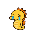 ふわふわタツノオトシゴ便り@SFW（個別スタンプ：6）