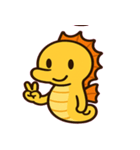 ふわふわタツノオトシゴ便り@SFW（個別スタンプ：7）