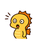 ふわふわタツノオトシゴ便り@SFW（個別スタンプ：8）