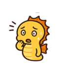 ふわふわタツノオトシゴ便り@SFW（個別スタンプ：10）