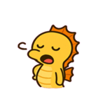 ふわふわタツノオトシゴ便り@SFW（個別スタンプ：11）