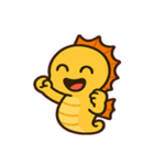 ふわふわタツノオトシゴ便り@SFW（個別スタンプ：13）